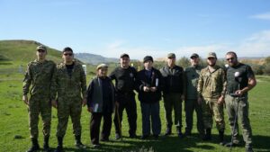 Поисковики начали работу на месте крушения самолета ВОВ в Дагестане