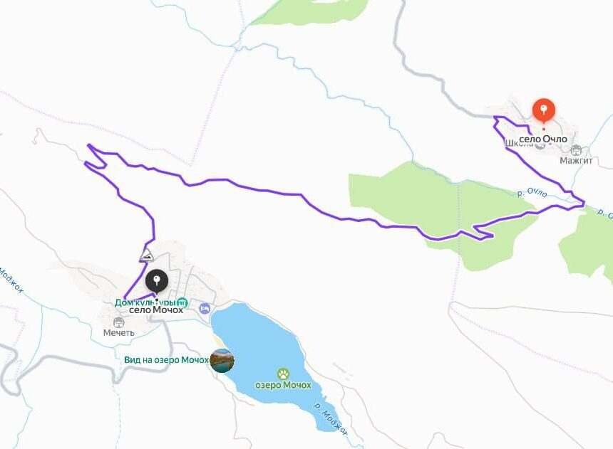 В Дагестане займутся решением проблемы аварийной дороги к Мочохскому озеру