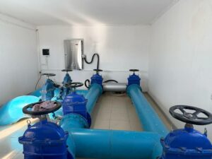 В Сулейман-Стальском районе завершаются испытания нового водопровода