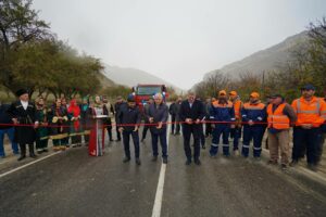 Главная трасса Лакского района открыта после капитального ремонта