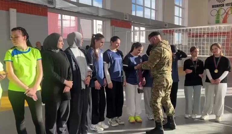 В Хунзахском районе прошёл волейбольный турнир памяти героев СВО