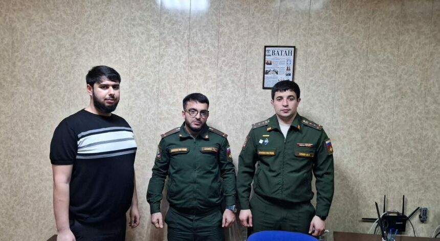 Ветераны СВО из Дагестана готовят новобранцев в военкомате