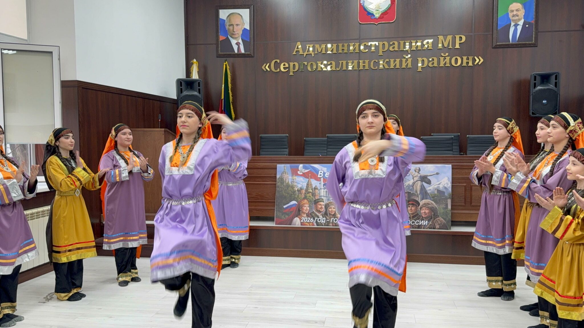 Торжественное открытие Года единства народов России состоялось в Сергокалинском районе