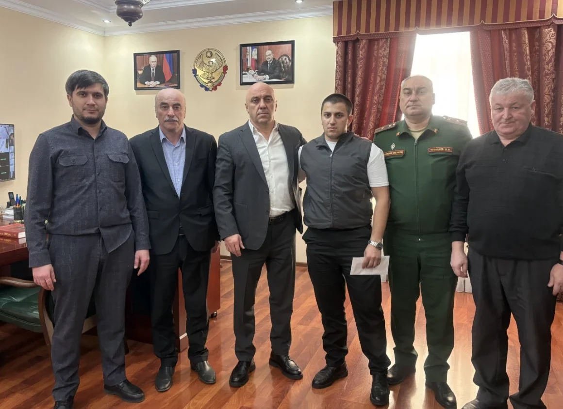 В Дагестане проводили добровольца, чьи отец и брат уже участвуют в СВО