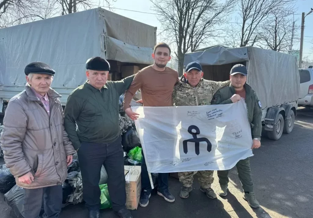 Более 3,5 тонны гуманитарного груза доставили из Ногайского района в зону СВО