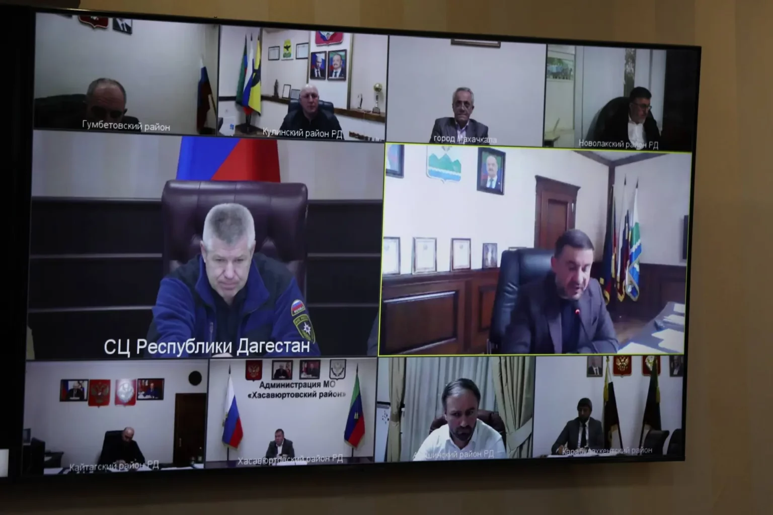 Главы Хасавюртовского и Дербентского районов отчитались о ликвидации последствий паводков