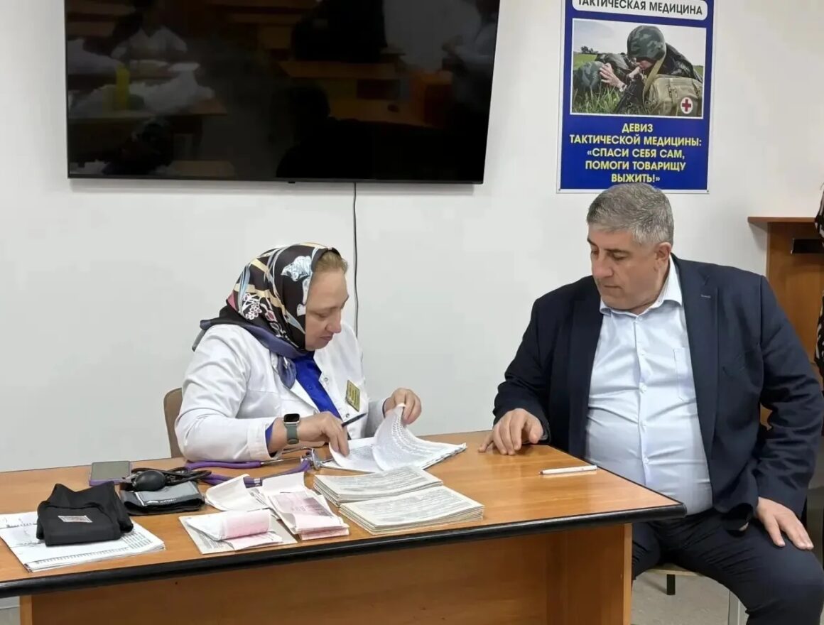 В ДГПУ прошли плановые медицинские осмотры сотрудников