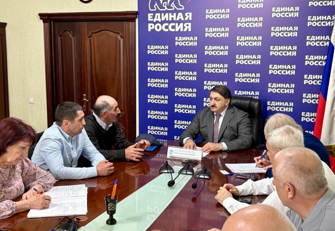 Депутат Джамаладин Гасанов взял на контроль вопросы газификации и паводков в Дагестане
