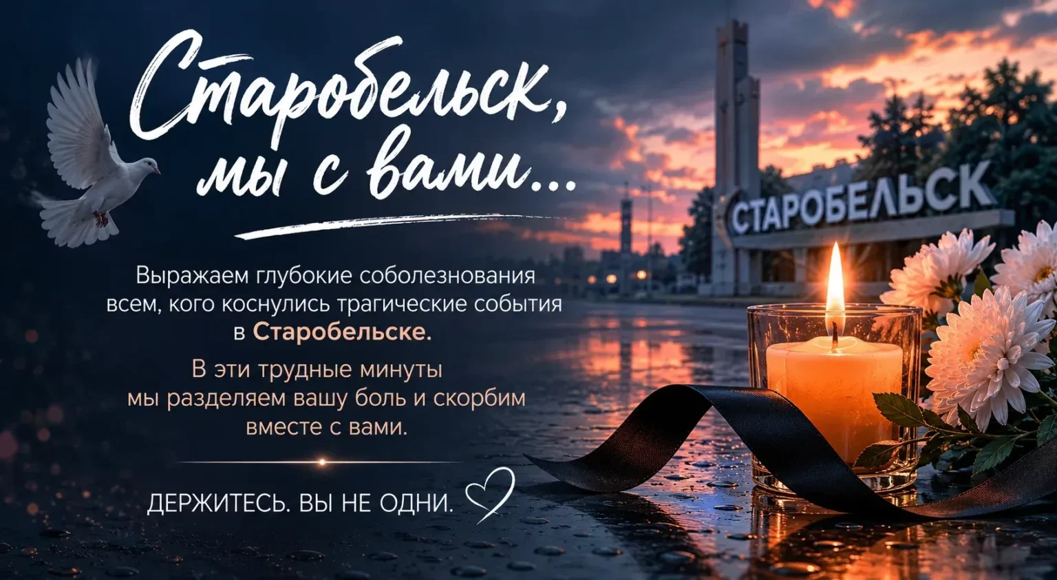 Трагедия в Старобельске: соболезнования и скорбь Дагестана