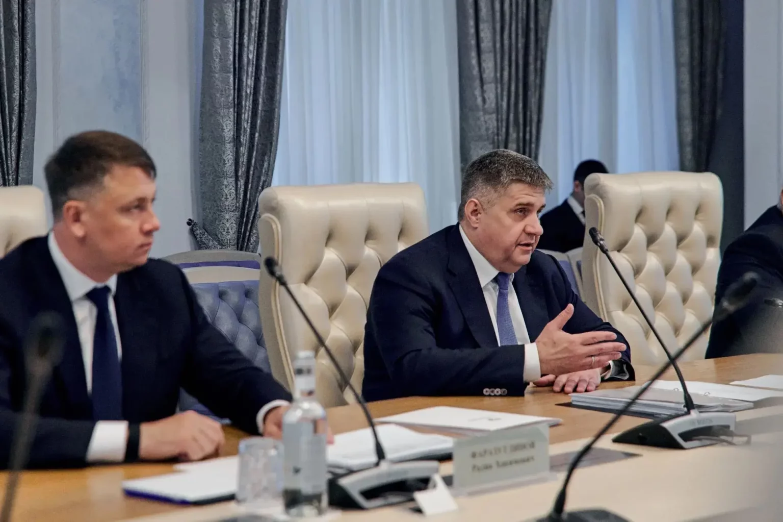 Щукин и Новиков обсудили развитие опорной сети автодорог  в Дагестане